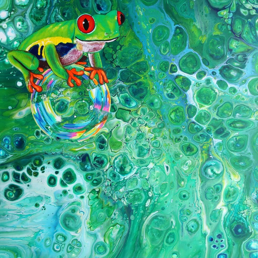 Der Fliegende Frosch - Melanie Burkard